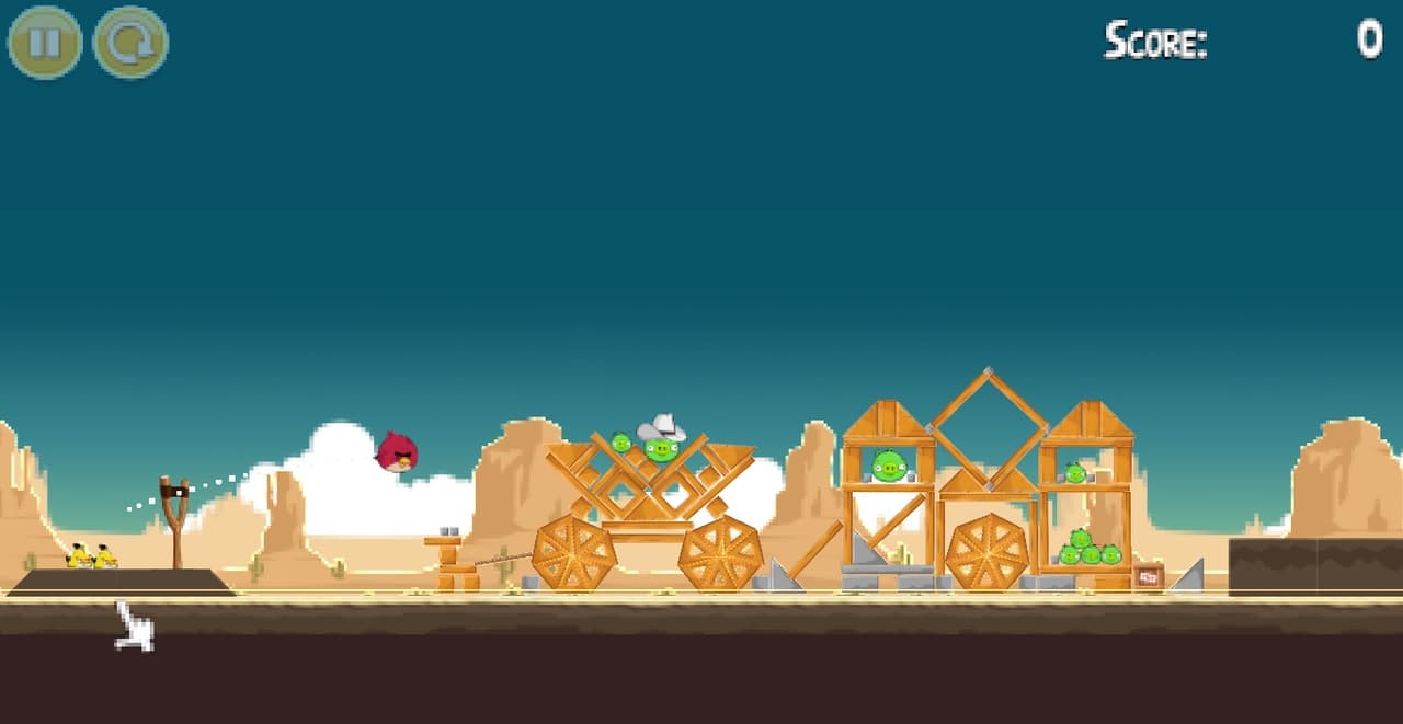 Angry Birds 8-Bit screenshot 6