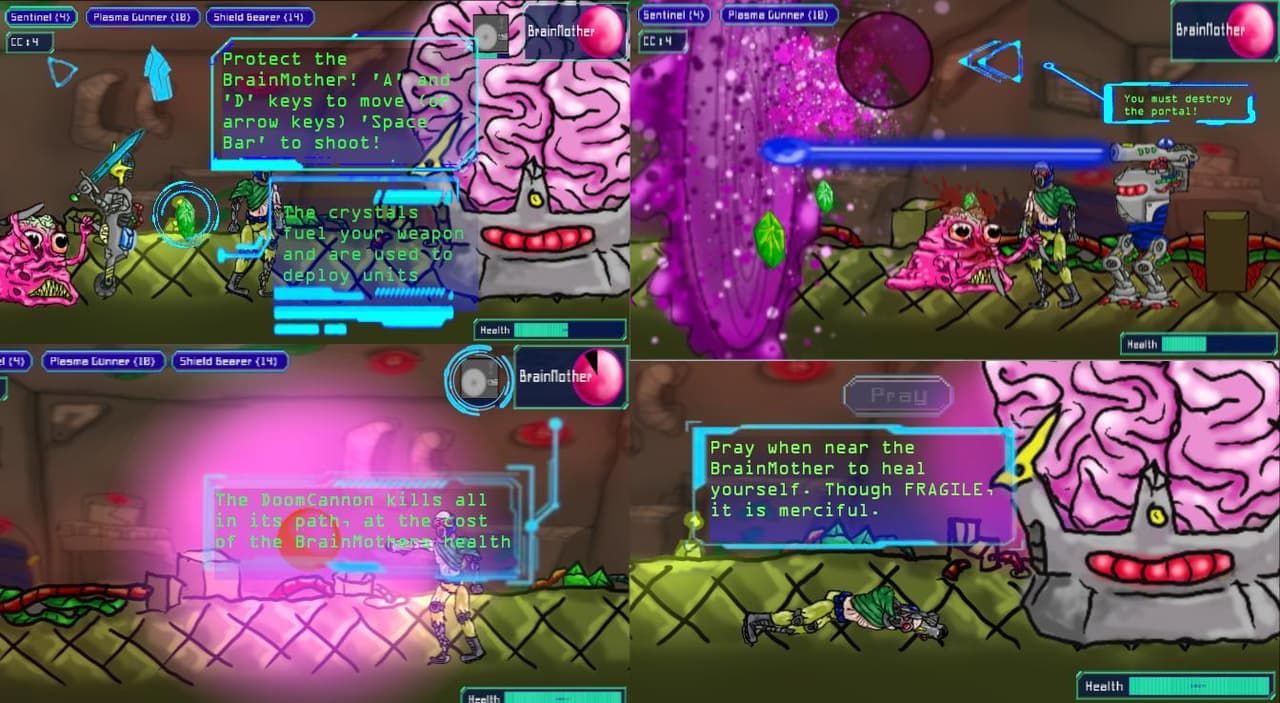The BrainMother Siege screenshot 2