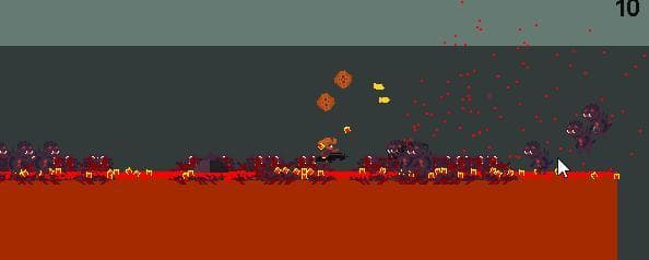 You Saved The World! now do it again. HTML5 shooter.