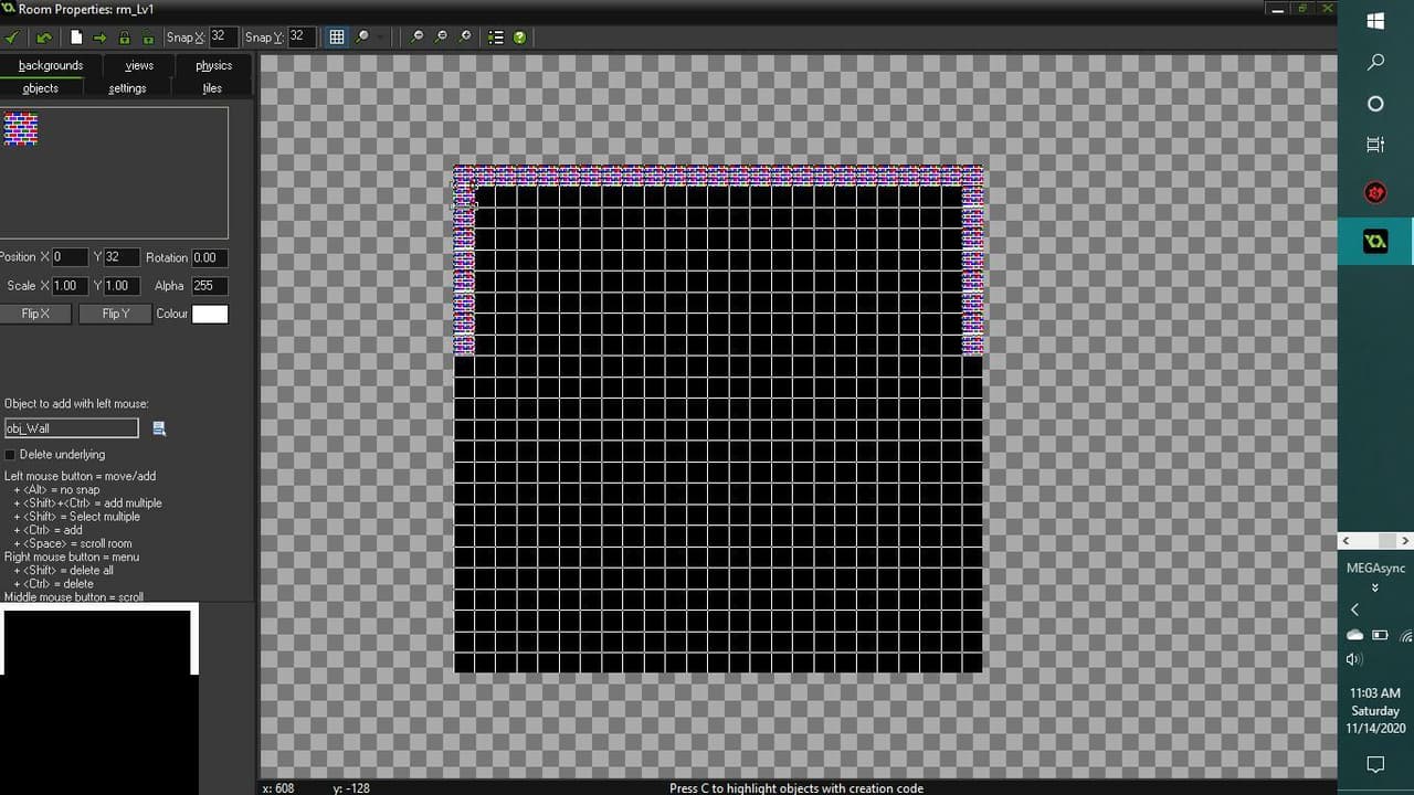 Weekly Game Jam #175 - Two Button Fyzics Ball