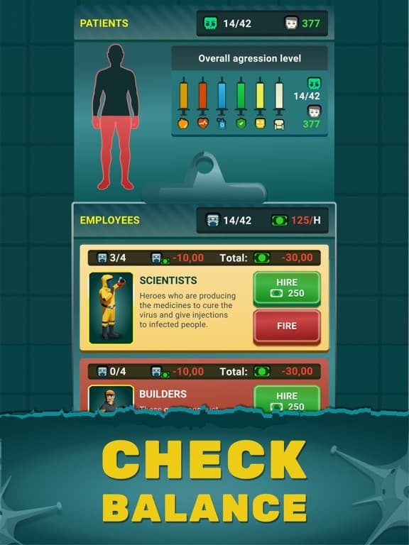 Idle Zombie Hospital Builder screenshot 5