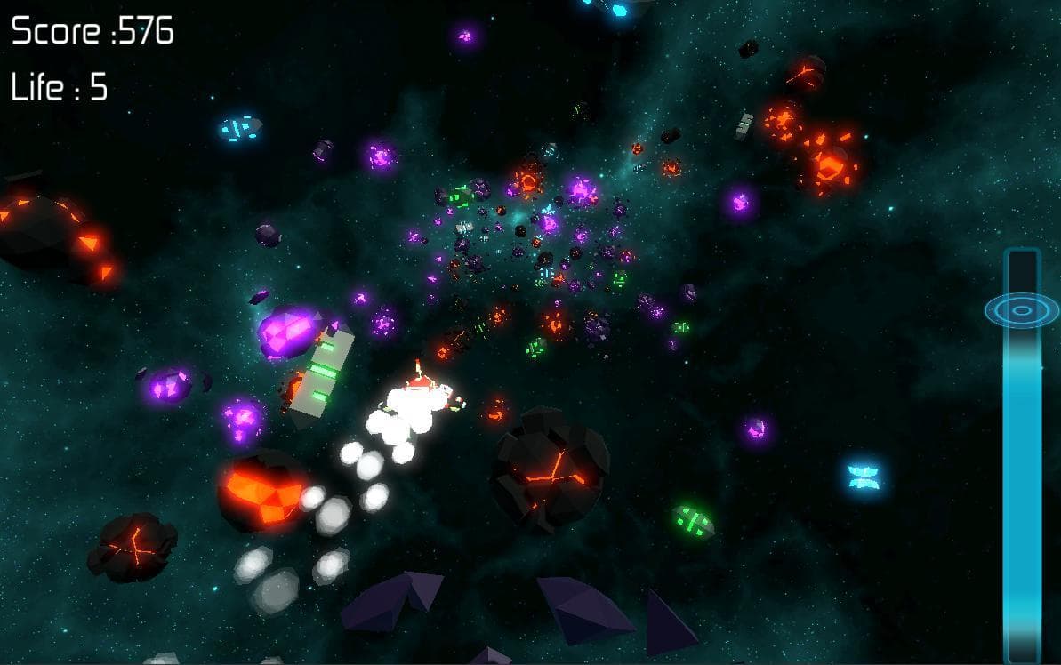 Astero-dash screenshot 2