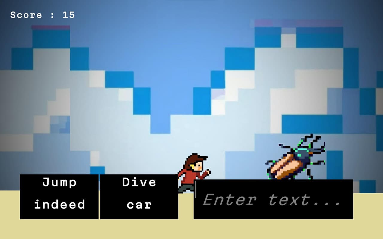 Word Runner (WaterKat) screenshot 3
