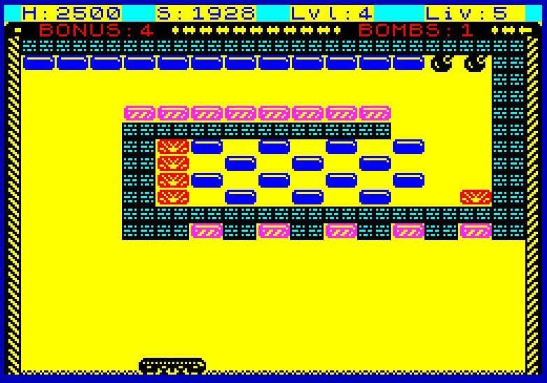 Brickz! (DEMO) ZX Spectrum Next screenshot 6