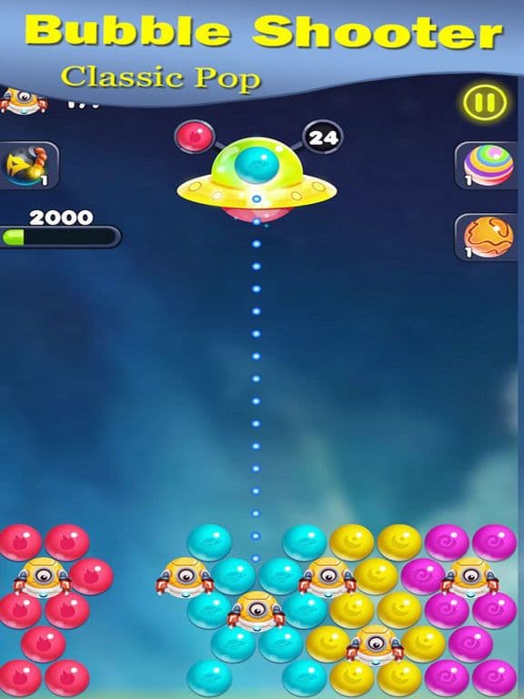 Bubble Shoot: New Planet Explo screenshot 3