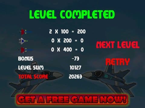 Air Combat Jet Fighter Pilot - Pixel Top Shooter Classic Free