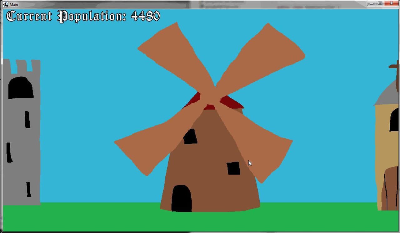Medieval Plague Simulator Concept