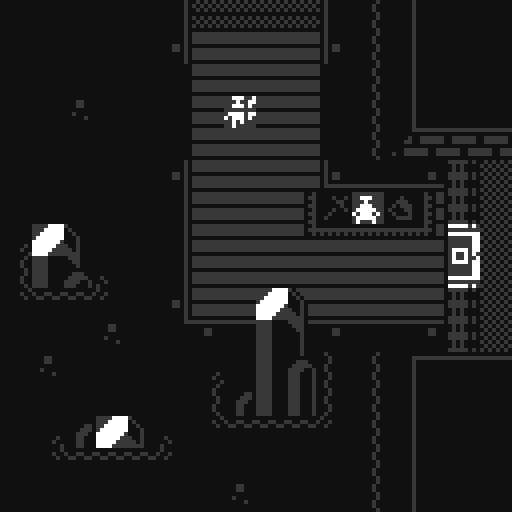 Dark & Cold - a Bitsy game
