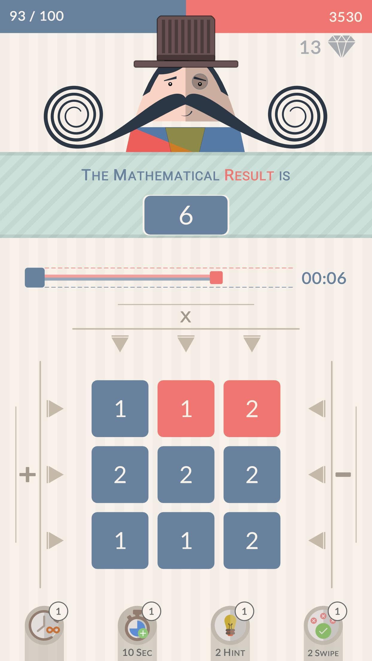 Mr. Mustachio: #100 Rounds (itch) screenshot 2