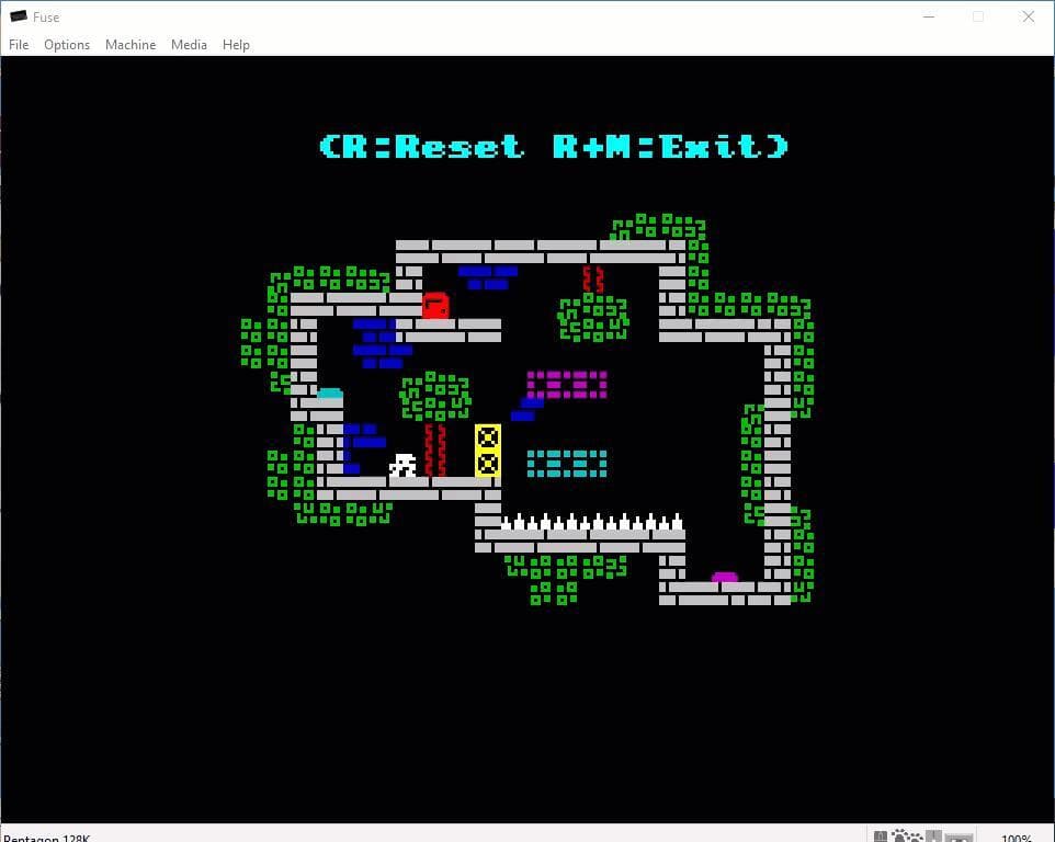 TINY CRATE ZX Spectrum 48/128k by PCNONOGames screenshot 3