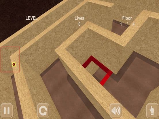 Red ball & maze. Inside View screenshot 4