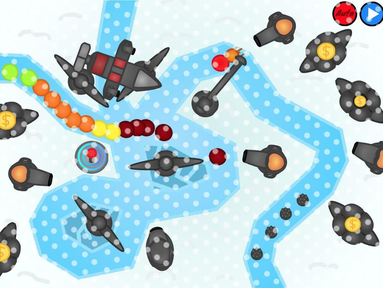 Ball War TD - Remastered screenshot 3