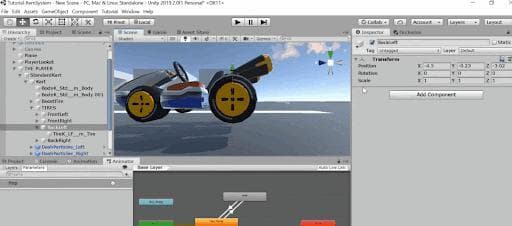 Mario Kart Demo (Source Code & Tutorials) by Unity 3D screenshot 4