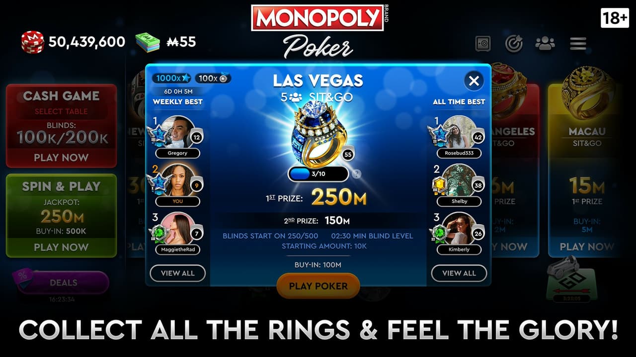 MONOPOLY Poker screenshot 6