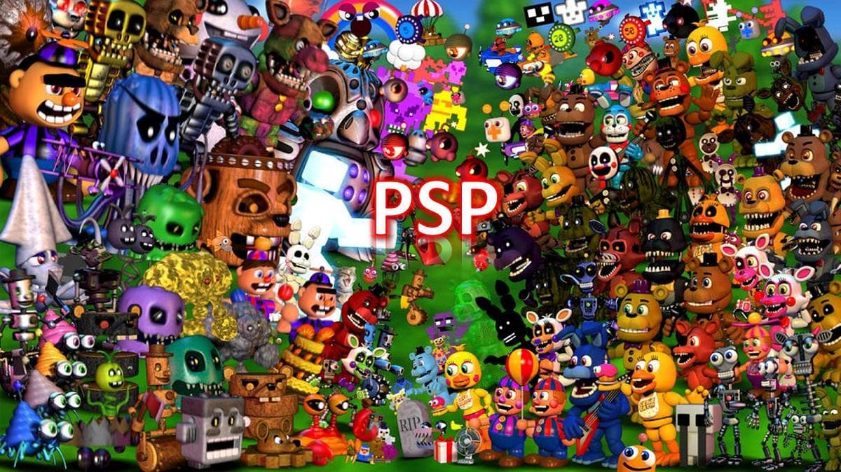 FNAF WORLD - (PSP) (BETA)