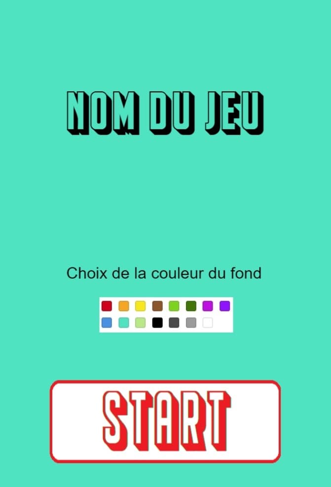 Jeu personnalisable screenshot 3