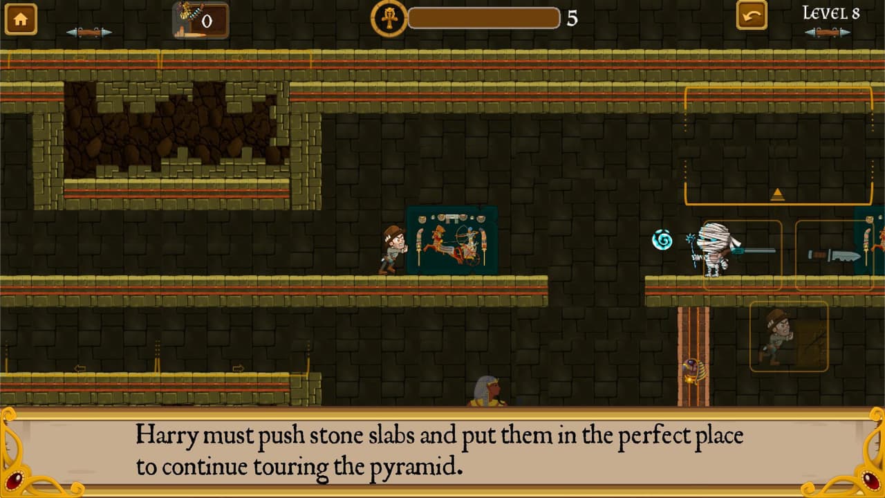 Inside the pyramid (MMeGAMES) screenshot 5