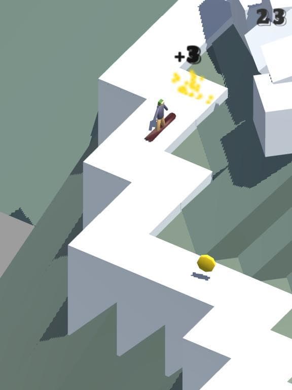 Tap Skier Free screenshot 4