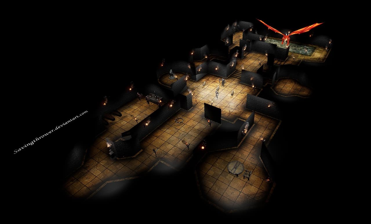 Interactive Dungeon Map for TV-Tables screenshot 2