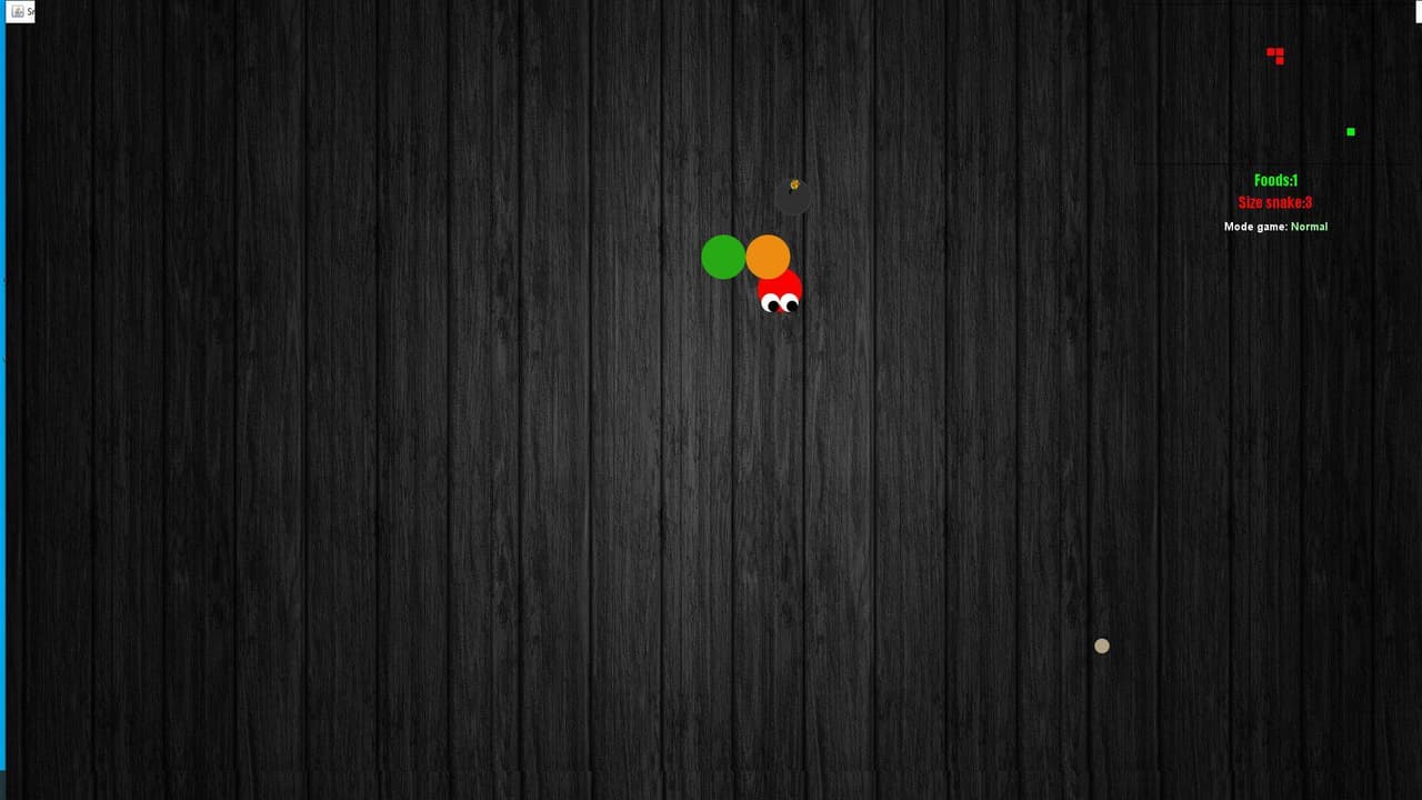 Snake, take color dots