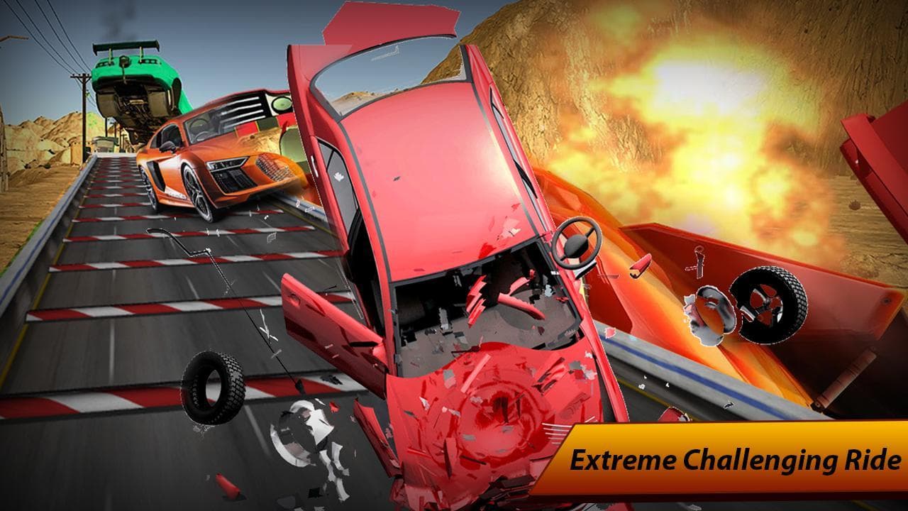 Consecutive Speed Bump Car Drive screenshot 3
