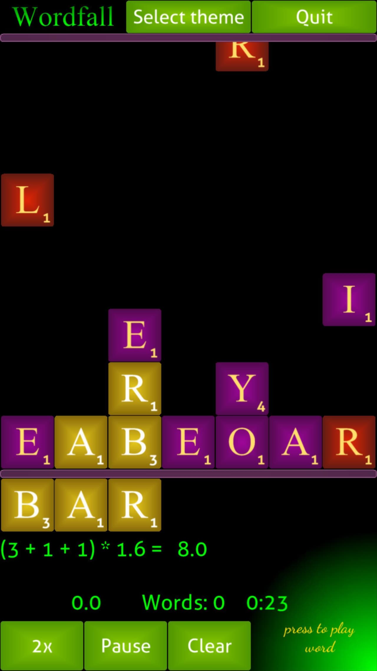 Wordfall screenshot 5