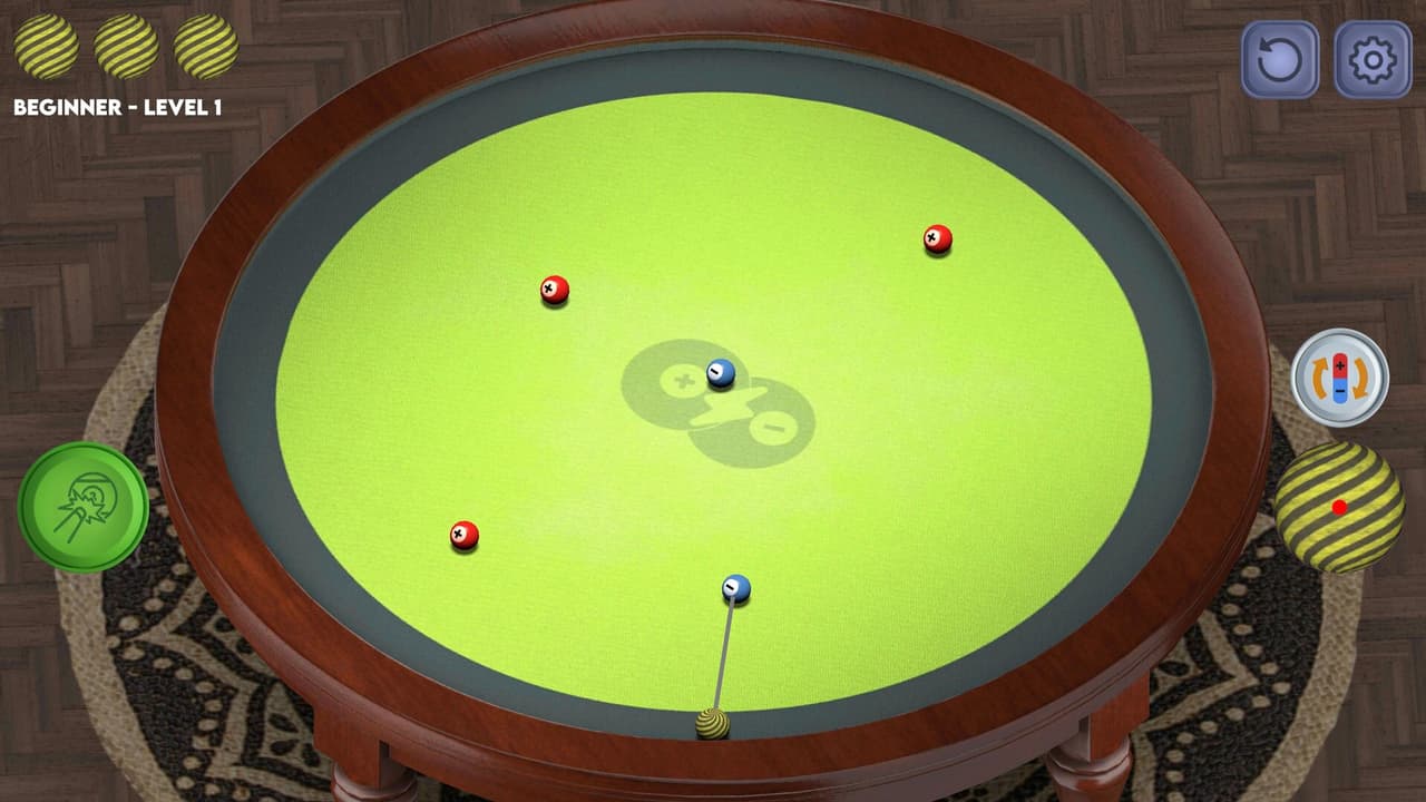 Billiards of the Round Table (BRT) screenshot 4