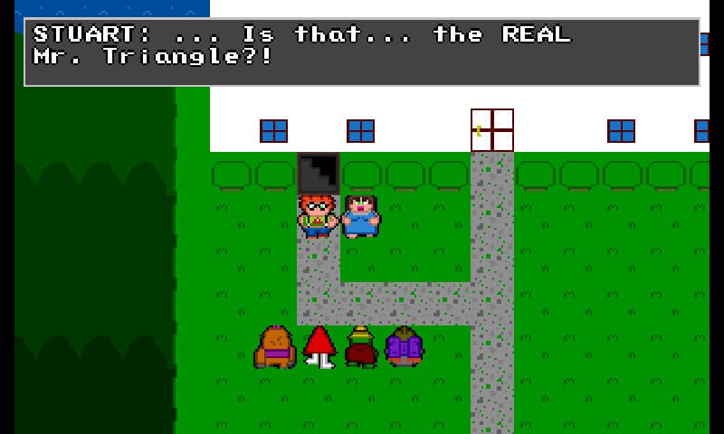 Mr. Triangles Adventure screenshot 2
