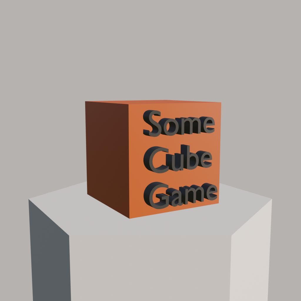 Some Cube Game (Gulika)