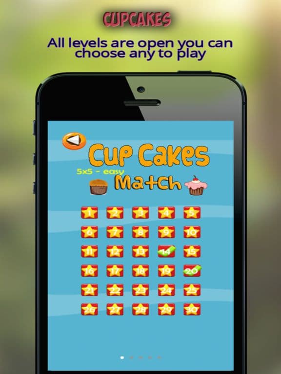 Cup Cakes - Free Match Maker Puzzle Catch Game screenshot 2