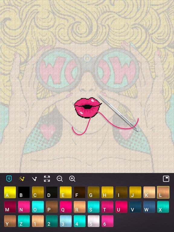 Cross-Stitch: Color by Number screenshot 3