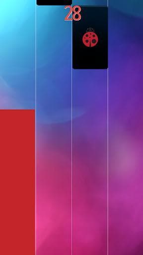 Piano Noir Ladybug Tiles 2 screenshot 5