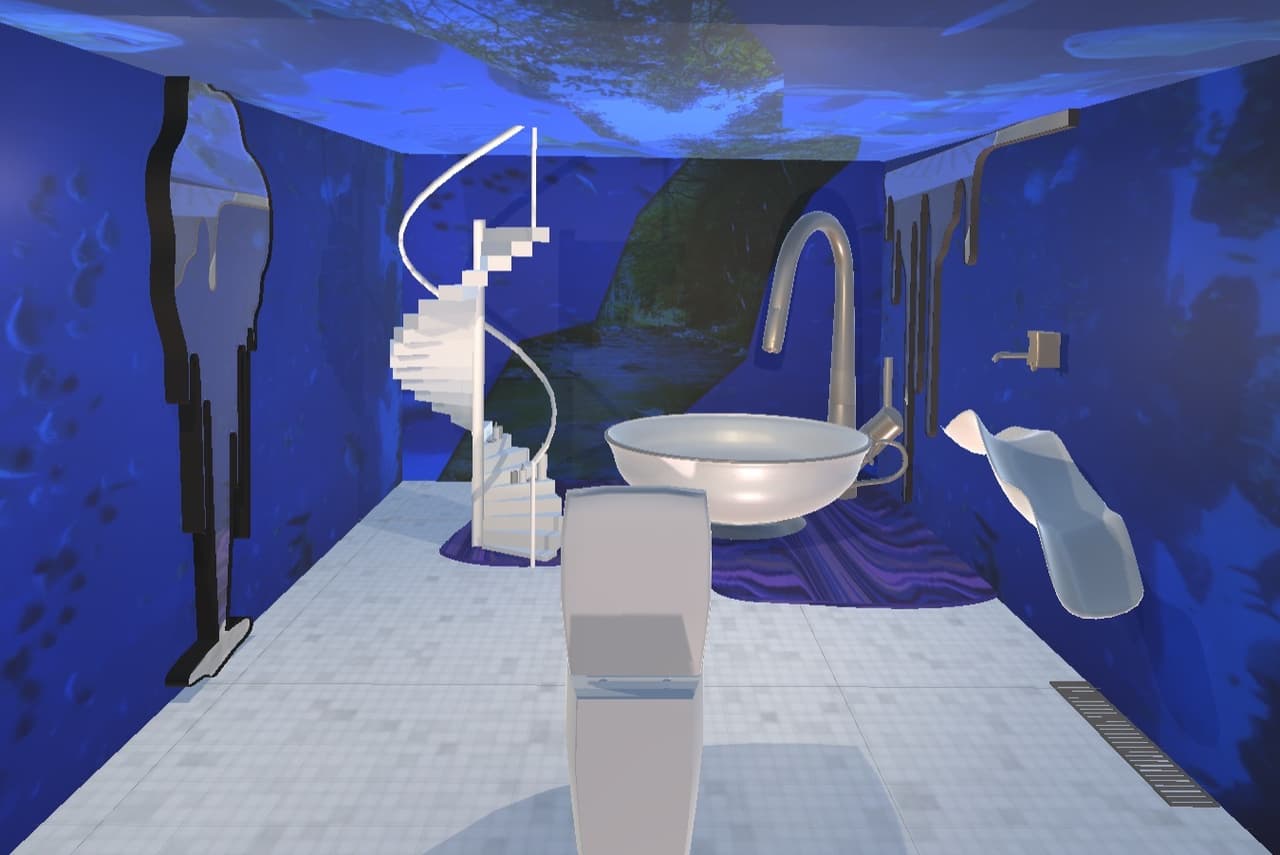 Boho+AbstractBaths