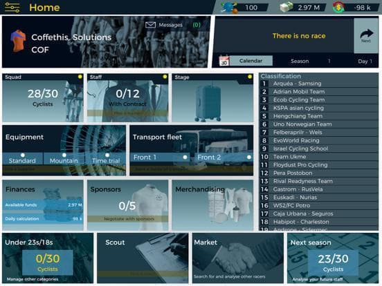 Live Cycling Manager 2 screenshot 2