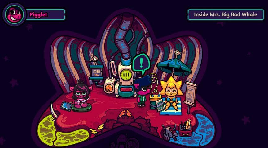 Pigglet in Mrs. Big Bad Whale - Jam Version screenshot 2