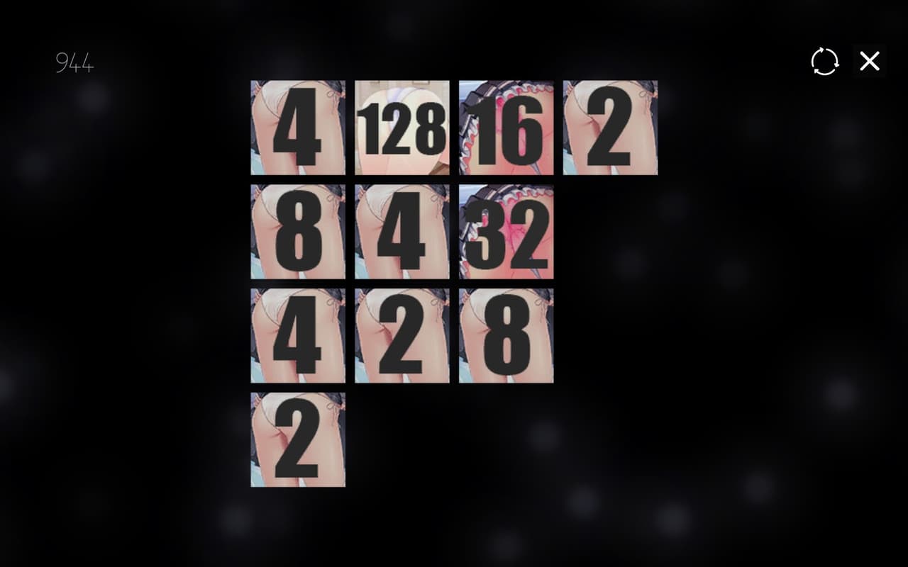 HENTAI 2048 screenshot 2