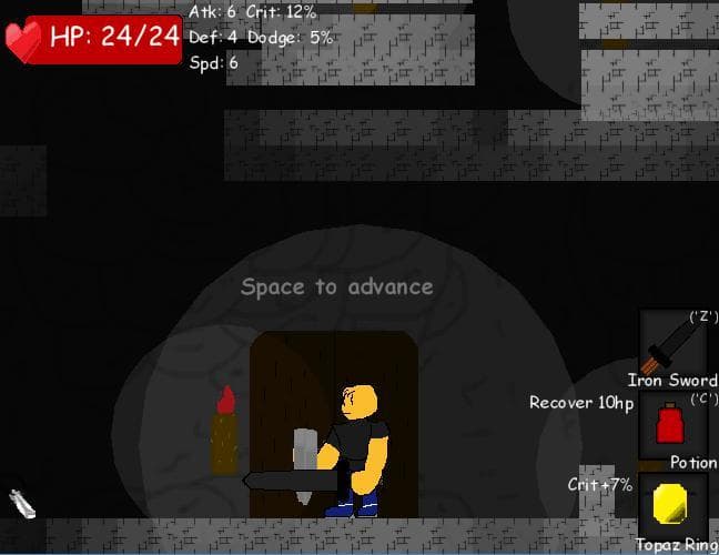 Dungeon of the Unknown(DEMO v0.3) screenshot 3