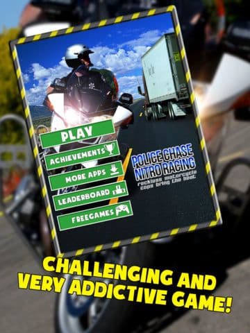 Police Chase Nitro Racing: Reckless Motorcycle Cops Bring the Heat screenshot 2