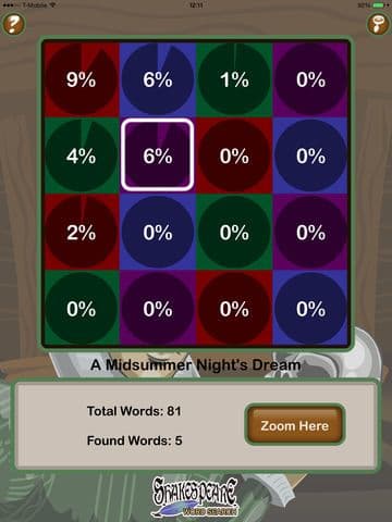 Epic Shakespeare Word Search - giant wordsearch puzzle with classic literature (ad-free)