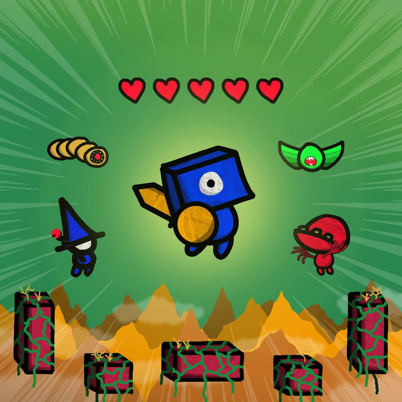 Platformer on Mars