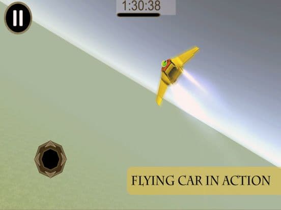 Futur Flying Car Racing: Free Play Flight Simulation