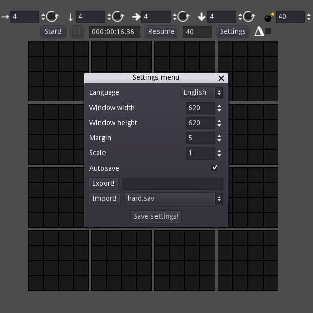 4D Minesweeper screenshot 6