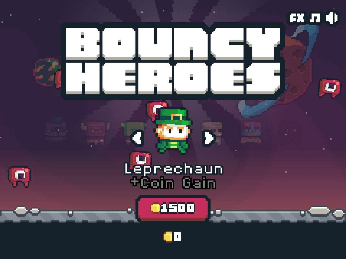 Bouncy Heroes screenshot 2