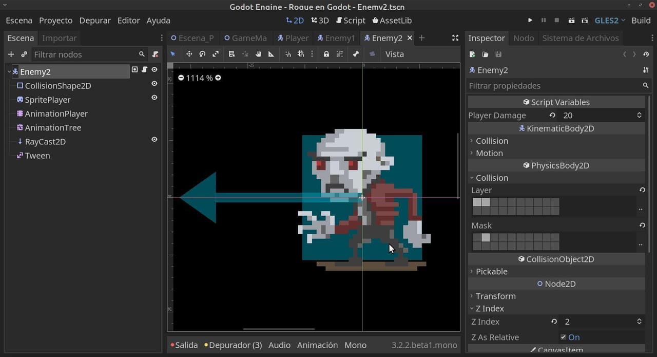 Scavengers 2D Roguelike en Godot Engine C# screenshot 4