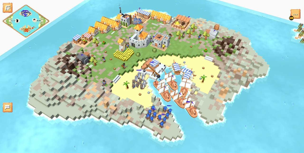 RTS Siege Up! Multiplayer/PvP/Co-op/Adventure screenshot 4