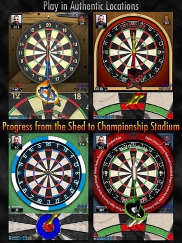 Bulls i 3D Darts HD screenshot 5