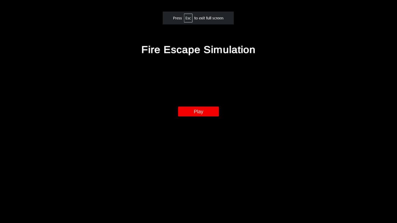 Fire Escape Simulation