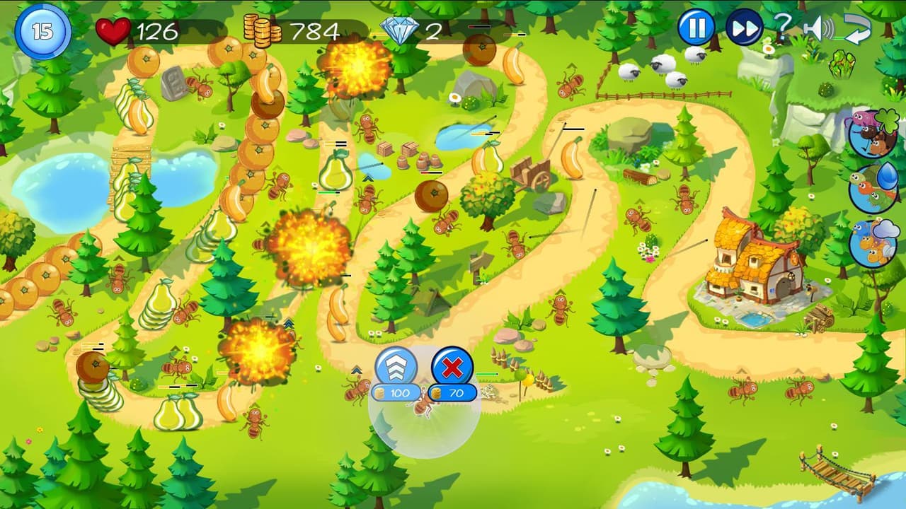 Fruit Tower Defense (itch) screenshot 3