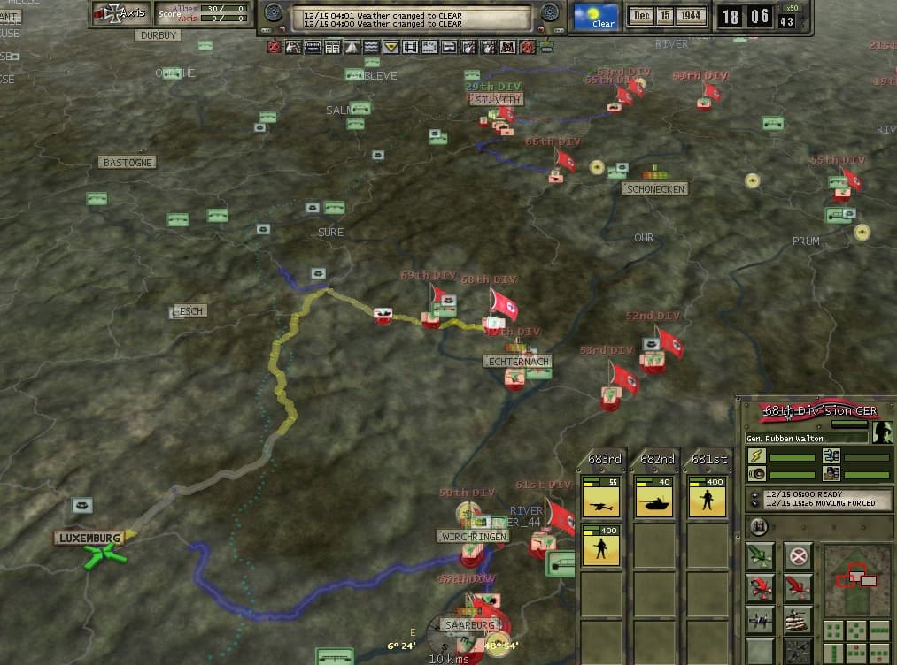 World War II: General Commander screenshot 2