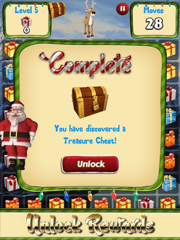 Merry Christmas Games and Puzzles - Match candy for holiday songs and music